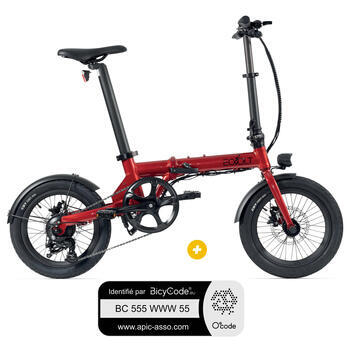 Vélo à assistance électrique pliant CITY 4 SPEED 16