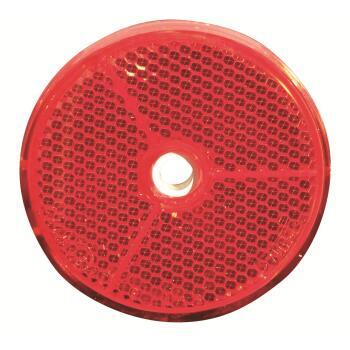 Catadioptre rond : rouge