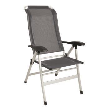 Fauteuil aluminium Confort Maxi Gris navy