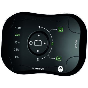 Jauges : 3 batteries