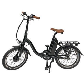 Vélo à assistance électrique pliant Folky : Noir 11Ah