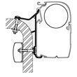 Adaptateur de stores Hymer Van / B2 : 3 m Thule