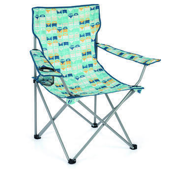 Chaise de camping pliable - Multibus/bleu
