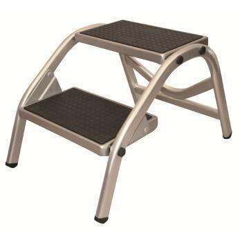 Marche-pied double aluminium Darwin