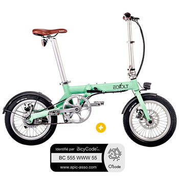 Vélo à assistance électrique pliant CITY 4 SPEED 16