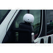 Miroir anti angle mort Spot : Coloris blanc Milenco