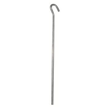 Piquet fil avec crochet en acier : longueur 24 cm