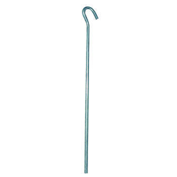 Piquet fil avec crochet en acier : longueur 24 cm