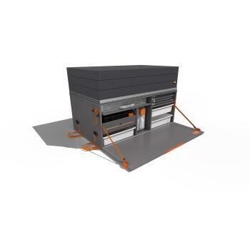 Malle arrière amovible avec couchage BeBox