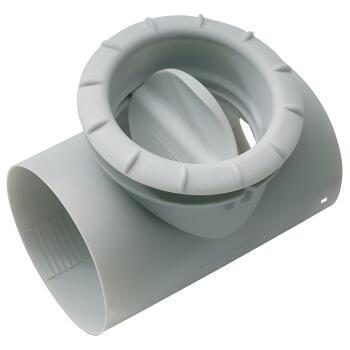 Bouche à air en T diam. 60/65 mm