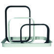 Contre-cadre aluminium anodisé : pour baie 1000 x 400 Boidron