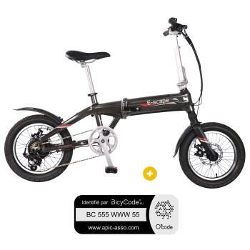 Pack  Vélo à assistance électrique pliant KEYWEST 16