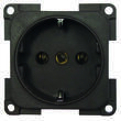 Prise 220 Volts allemande Schuko : marron