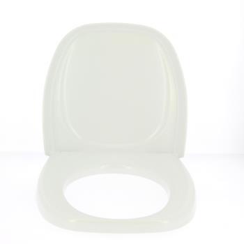 Siège avec couvercle couleur blanc