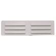 Grilles en saillie plastique : extérieure 250 x 70 mm