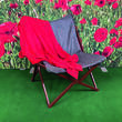 Couverture polaire : Rouge 130 x 180 cm