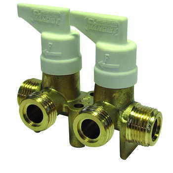 Vanne de distribution de gaz : 2 voies