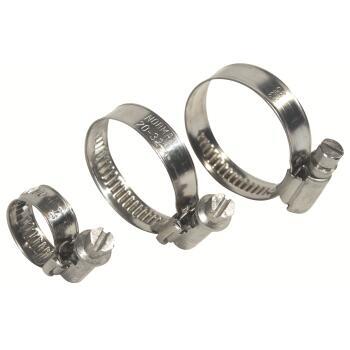 Colliers plats : Collier plat acier galvanisé pour tuyau diam. 10 mm