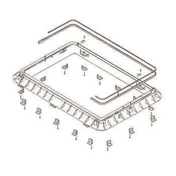Cales de montage Midi Heki
