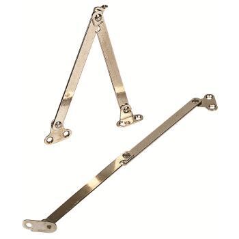 Compas de retenue d'abattant : longueur ouvert 200 mm