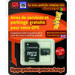 Carte SD pour GPS Garmin : Aires gratuites Portugal Trailer's Park