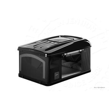 Tente de toit Maggiolina Air sky 360° : Small coloris carbone coque Blackstorm