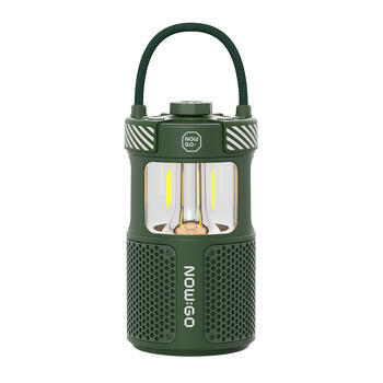 Lampe / enceinte de camping rechargeable Follow Light F1 : Verte