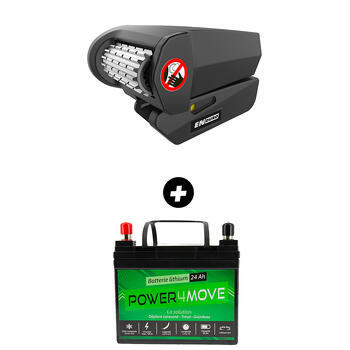 PACK déplace-caravane + batterie lithium : - Déplace-caravane EM313A