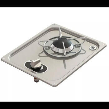 Réchaud à gaz encastrable en acier inoxydable 1 Feu 263×323