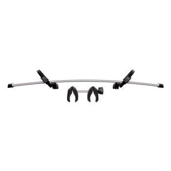 Rail et bras de fixation supplémentaire : VeloSpace XT coloris aluminium