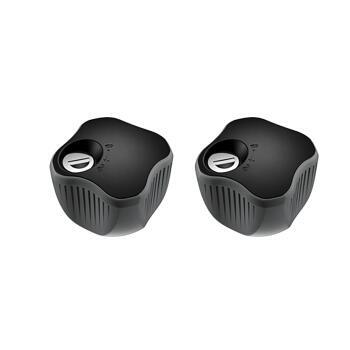 Molettes verrouillables : pour bras de fixation de cadre jeu de 2