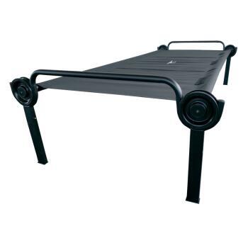 Lit de camp One : XL85 Noir