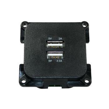 Prise USB double