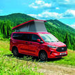 Toit relevable pour véhicule Ford Custom V710 VW T7 (hors Multivan après 2024) : sca 324 de dimension L1 H1 avec ouverture Avant SCA