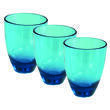 Pack 3 verres Massa : bleu 18 cl Wol