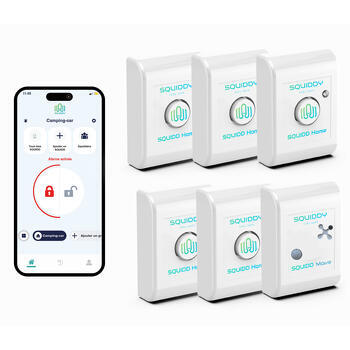 Pack d'alarme : 5 Home & 1 Move