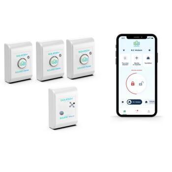 Pack d'alarme : 3 Home & 1 Move
