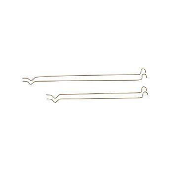 Lot de 4 tiges acier de remplacement