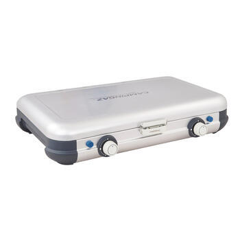 Réchaud à gaz 2 feux Camping Kitchen Grill & Go R
