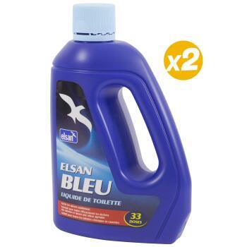 2 Produits sanitaire bleu 2 litres