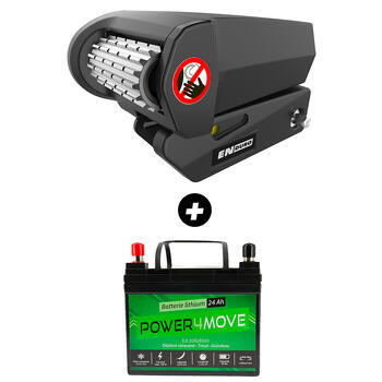 PACK déplace-caravane + batterie lithium : - Déplace-caravane EM313