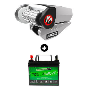 PACK déplace-caravane + batterie lithium : PACK DEPLACE-CARAVANE AUTOMATIQUE EM515A AVEC BATTERIE LITHIUM