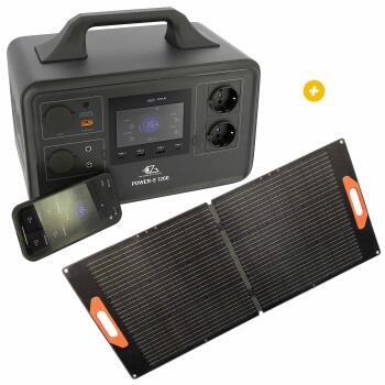 Power Station Power-E 1200 + Panneau Solaire 100W