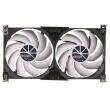 Ventilateur de frigo autoclip : 12 cm Titan