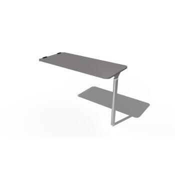 Table Blue mountain 100x45cm en bois stratifié uni 2 faces