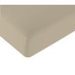 Ensemble Drap &  Drap housse pour Prêt à dormir BILOBA : 120/130 x 190 cm - Coloris beige Incasa