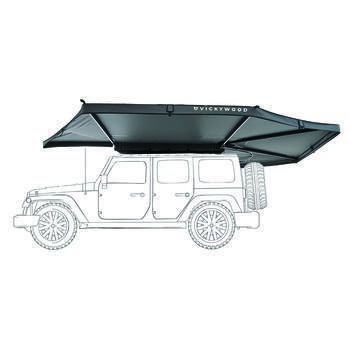 Store leaf : Allongé - Gauche 270° Leaf 200 cm gris