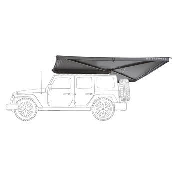 Store leaf : Gauche 270° Leaf 250 cm gris