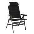 Fauteuil Air deluxe avec appui tête : taille XL noir Crespo