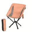 Chaise de camping Camp Breeze : Abricot VickyWood